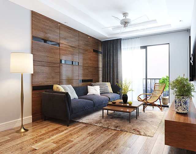 Thiết Kế Nội Thất Chung Cư Hoàng Mai 82.7m2 Theo Phong Cách Hiện Đại