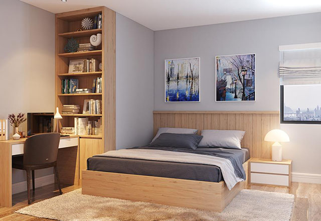 Thiết Kế Nội Thất Chung Cư Hoàng Mai 82.7m2 Theo Phong Cách Hiện Đại