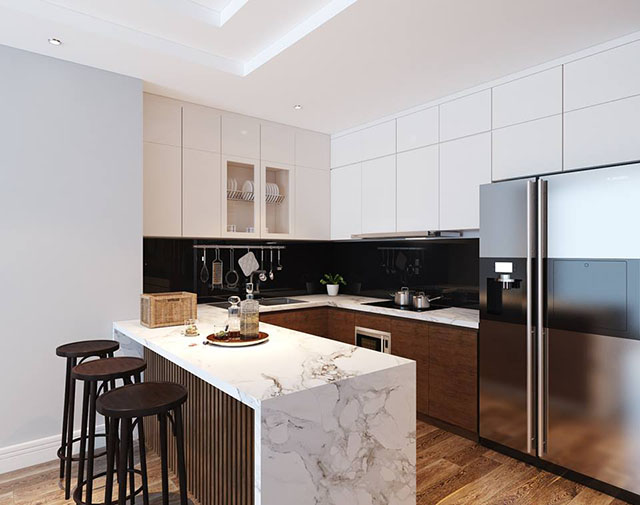 Thiết Kế Nội Thất Chung Cư Hoàng Mai 82.7m2 Theo Phong Cách Hiện Đại