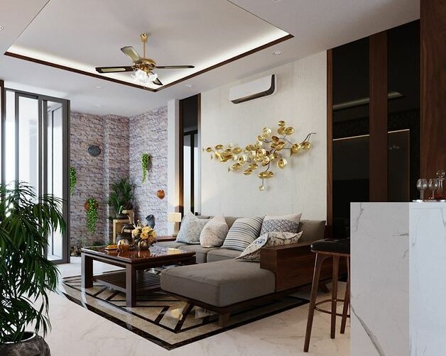 Thiết Kế Biệt Thự Phố 3 Tầng 80m2 Ở Nam An Khánh