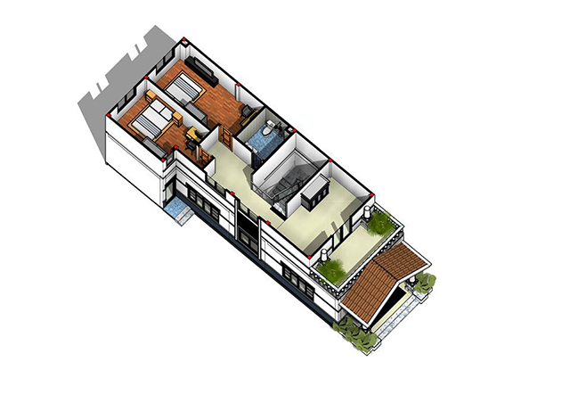 Thiết kế nội thất tầng 2