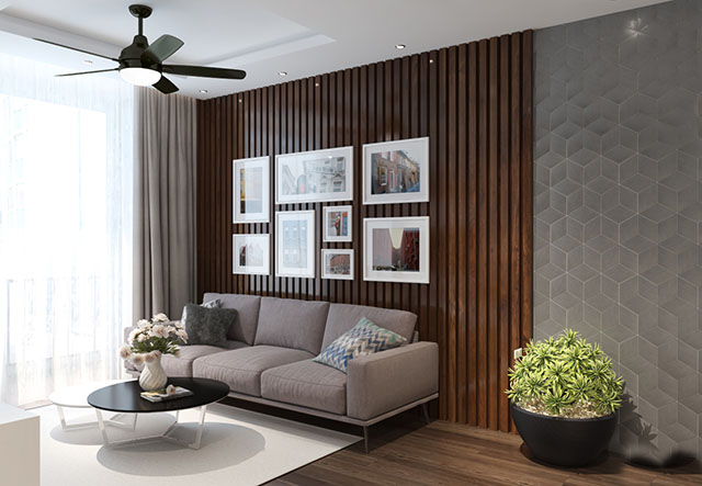 Thiết Kế Chung Cư 2 Phòng Ngủ Theo Phong Cách Hiện Đại Ở Gamuda