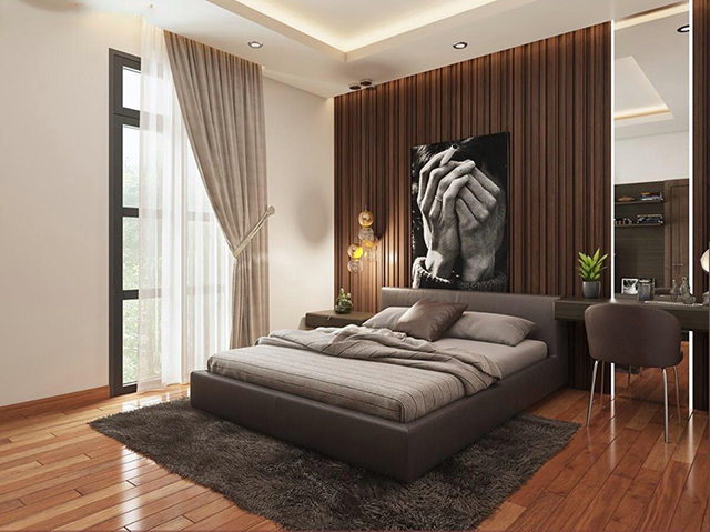 Thiết Kế Nội Thất Nhà Liền Kề Mái Bằng 3 Tầng Ở Dương Nội