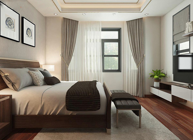 Thiết Kế Nội Thất Nhà Liền Kề Mái Bằng 3 Tầng Ở Dương Nội