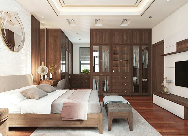 Thiết Kế Nội Thất Nhà Liền Kề Mái Bằng 3 Tầng Ở Dương Nội
