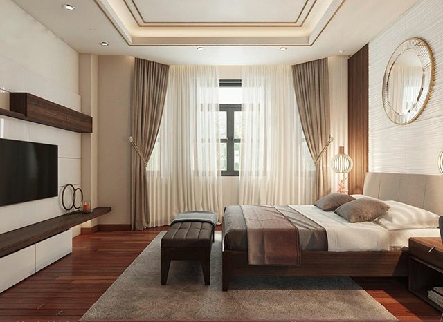 Thiết Kế Nội Thất Nhà Liền Kề Mái Bằng 3 Tầng Ở Dương Nội