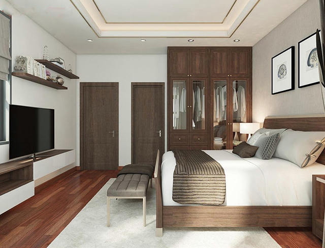 Thiết Kế Nội Thất Nhà Liền Kề Mái Bằng 3 Tầng Ở Dương Nội