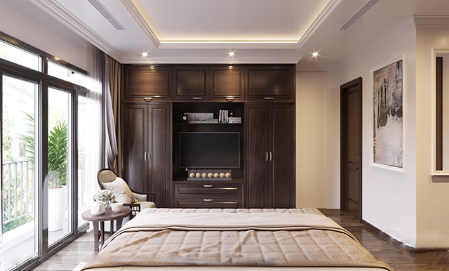 Thiết Kế Nội Thất Biệt Thự Mái Thái 118m2 Ở Dương Nội Theo Phong Cách Hiện Đại