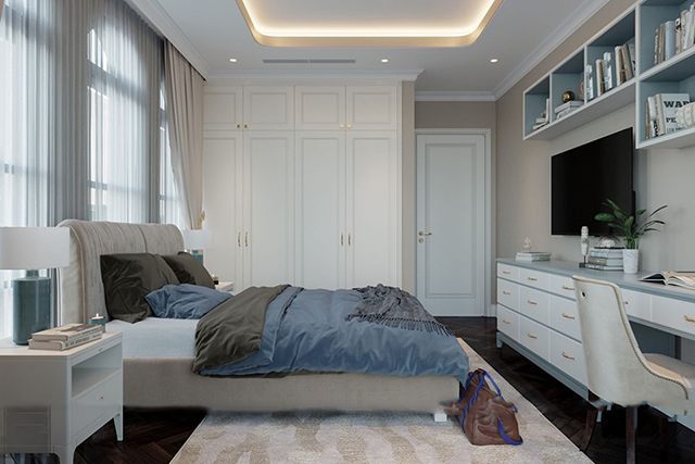 Thiết Kế Nội Thất Biệt Thự 4 Phòng Ngủ Ở Nam An Khánh