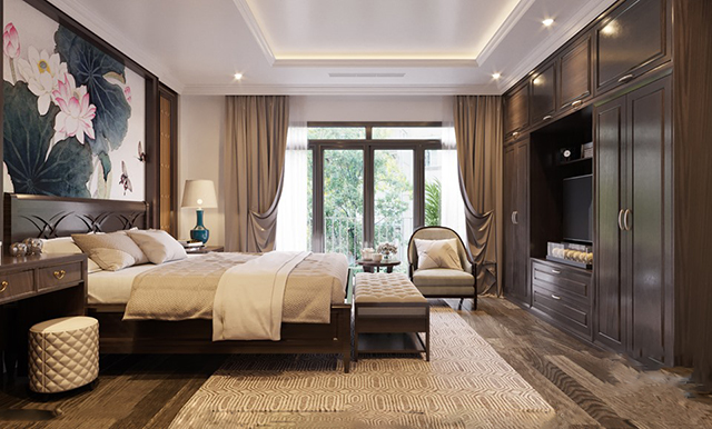 Thiết Kế Nội Thất Biệt Thự Mái Thái 118m2 Ở Dương Nội Theo Phong Cách Hiện Đại