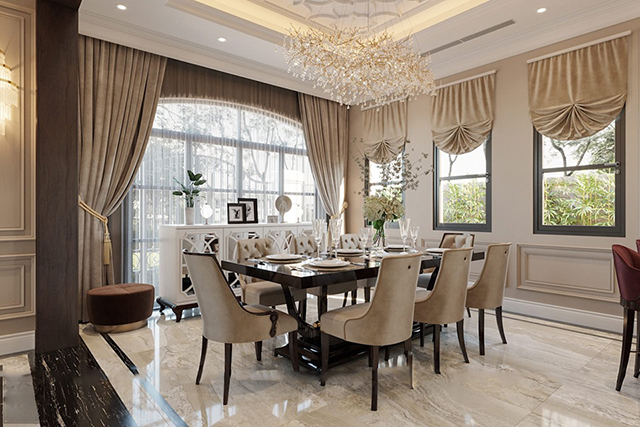 Thiết Kế Nội Thất Biệt Thự 4 Phòng Ngủ Ở Nam An Khánh
