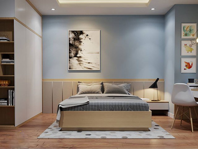 Thiết Kế Nội Thất Chung Cư 116m2 3 Phòng Ngủ Ở Hoàng Mai