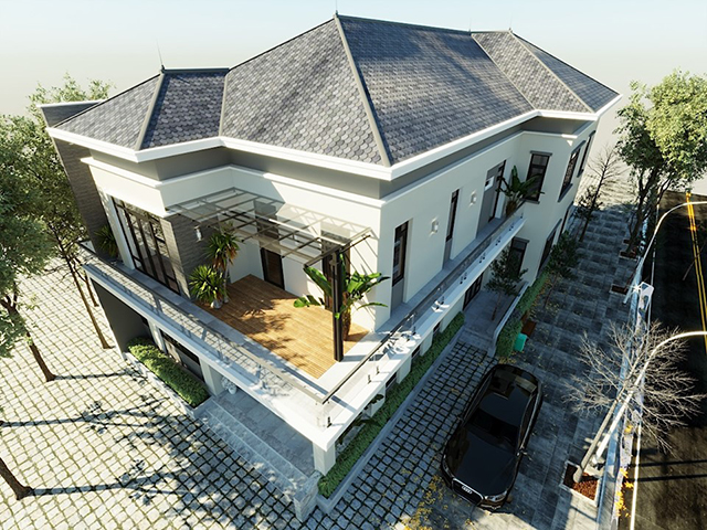 Thiết Kế Nội Thất Biệt Thự 2 Tầng Theo Phong Cách Hiện Đại Ở Dương Nội