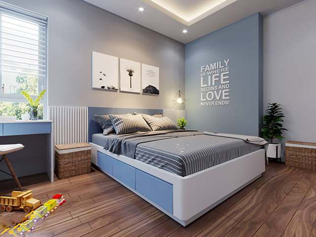 Thiết Kế Nội Thất Chung Cư 116m2 3 Phòng Ngủ Ở Hoàng Mai