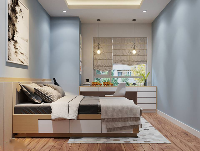 Thiết Kế Nội Thất Chung Cư 116m2 3 Phòng Ngủ Ở Hoàng Mai