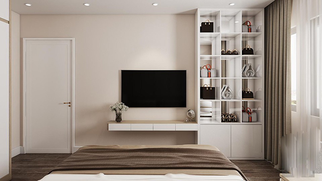 Thiết Kế Nội Thất Căn Hộ Chung Cư 104.8m2 Ở Hoàng Mai