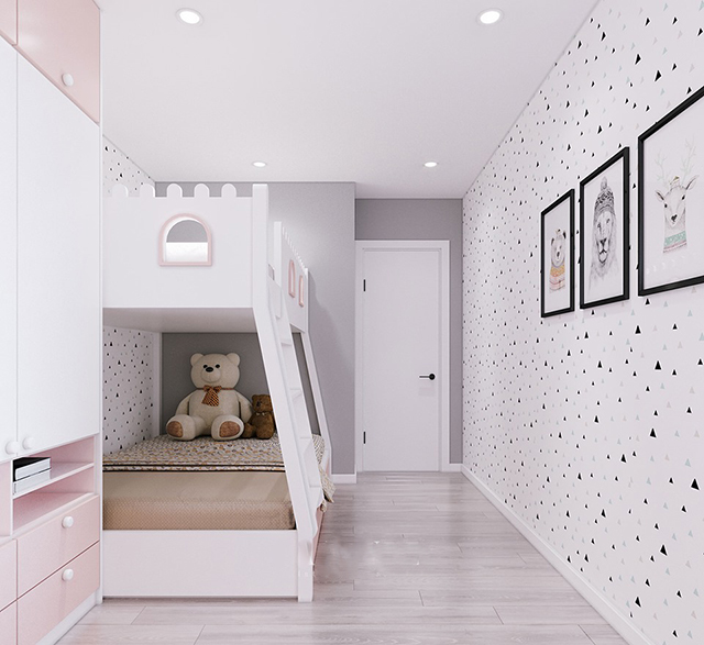 Thiết kế nội thất căn hộ 75m2 ở chung cư Gamuda