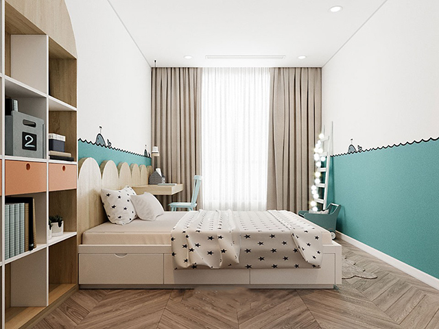 Thiết Kế Nội Thất Căn Hộ Chung Cư 110m2 Ở Hoàng Mai