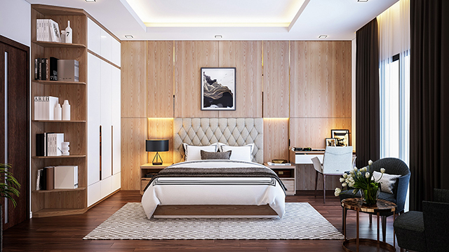Thiết kế phòng ngủ hiện đại