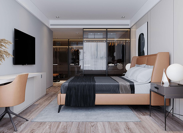 Thiết Kế Căn Hộ Chung Cư 105m2 Theo Phong Cách Hiện Đại Ở Gamuda