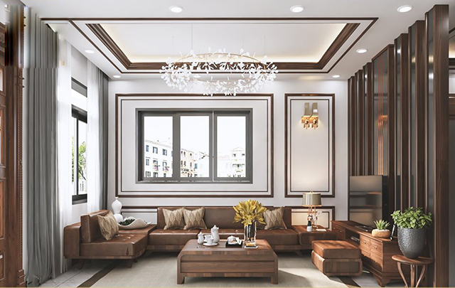 Thiết Kế Nội Thất Biệt Thự 58m2 Theo Phong Cách Hiện Đại Ở Dương Nội