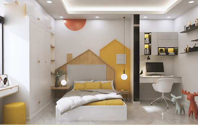 Thiết Kế Nội Thất Biệt Thự 58m2 Theo Phong Cách Hiện Đại Ở Dương Nội
