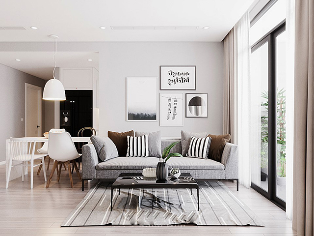 Thiết Kế Nội Thất Chung Cư 101m2 Theo Phong Cách Scandinavian
