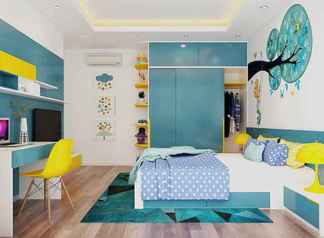 Thiết Kế Nội Thất Nhà Liền Kề 4 Tầng Ở Nam An Khánh Theo Phong Cách Hiện Đại