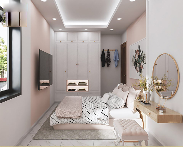 Thiết Kế Nội Thất Biệt Thự 58m2 Theo Phong Cách Hiện Đại Ở Dương Nội