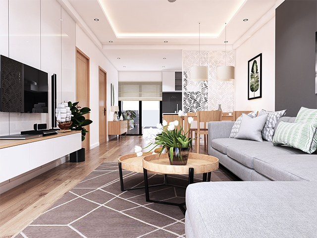 Thiết Kế Nội Thất Chung Cư Gamuda 61m2 Theo Phong Cách Hiện Đại