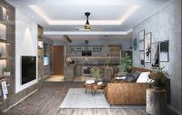 Thiết Kế Nội Thất Phòng Khách Chung Cư Hiện Đại Ở Hoàng Mai