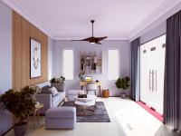 Thiết kế phòng khách chung cư Thanh Xuân mang phong cách hiện đại 32m2