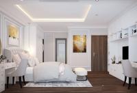 Thiết kế nội thất phòng ngủ 40m2 của biệt thự tại Hoài Đức, Hà Nội