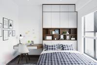 Thiết kế phòng ngủ hiện đại thuộc chung cư Nguyễn Xiển 