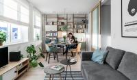 Làm mới căn hộ 46m2 theo phong cách Bắc Âu