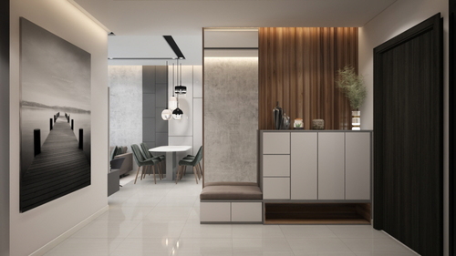 Thiết kế căn hộ 130m2 ở Long Biên theo phong cách hiện đại
