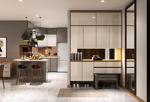 Thiết kế nội thất chung cư 120m2 ở quận Tây Hồ