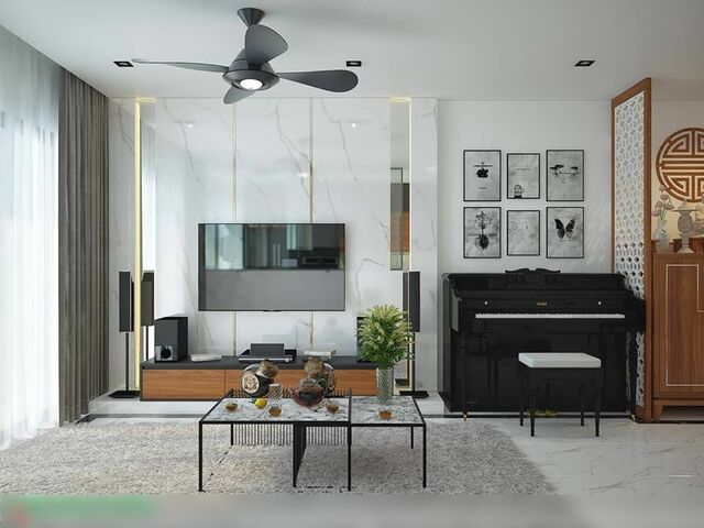 Thiết kế nội thất căn hộ 109,6m2 tại chung cư Lê Văn Lương