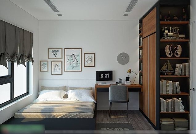Thiết kế nội thất căn hộ 109,6m2 tại chung cư Lê Văn Lương
