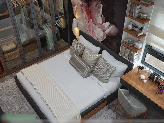 Thiết kế nội thất căn hộ 109,6m2 tại chung cư Lê Văn Lương