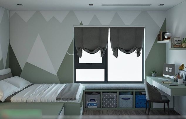 Thiết kế nội thất căn hộ 109,6m2 tại chung cư Lê Văn Lương
