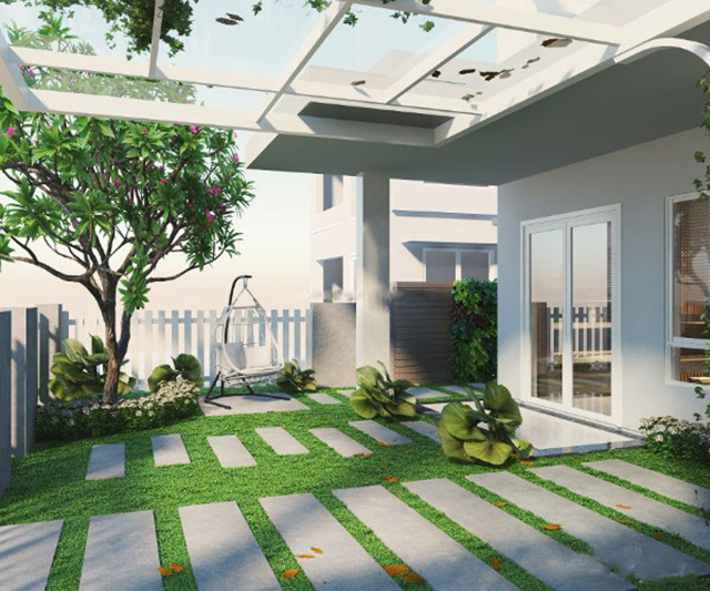 Thiết kế nội thất biệt thự song lập SD5 Iris Homes khu đô thị Gamuda Gardens