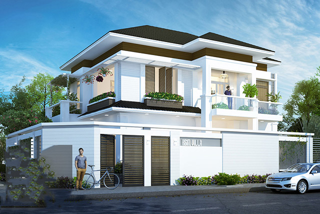 Dự án Biệt thự 150m2 tại Sơn Tây Hà Nội