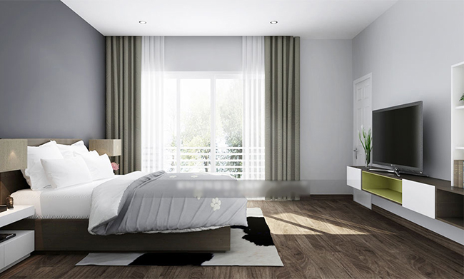 Thiết kế nhà 4 tầng phong cách hiện đại ở quận Hoàng Mai, Hà Nội.