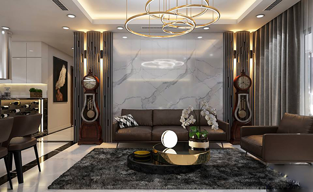 Thiết kế biệt thự 80m2 phong cách hiện đại ở Nam An Khánh
