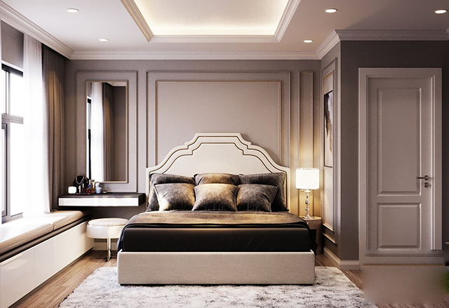 Thiết kế biệt thự tân cổ điển 2 tầng ở Thanh Xuân