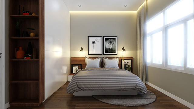 Thiết kế nhà liền kề 3 tầng 72m2 ở Dương Nội