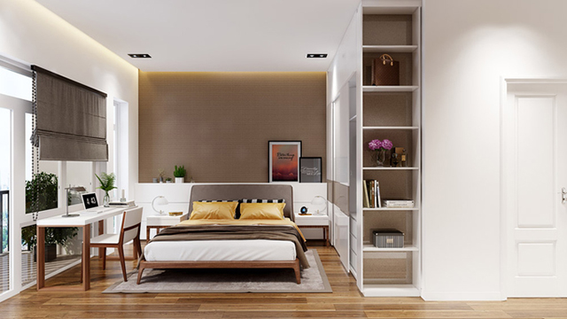 Thiết kế nhà liền kề 3 tầng 72m2 ở Dương Nội