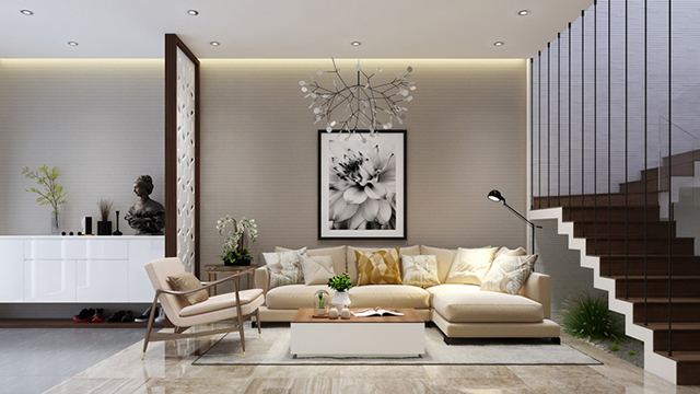 Thiết kế nhà liền kề 3 tầng 72m2 ở Dương Nội
