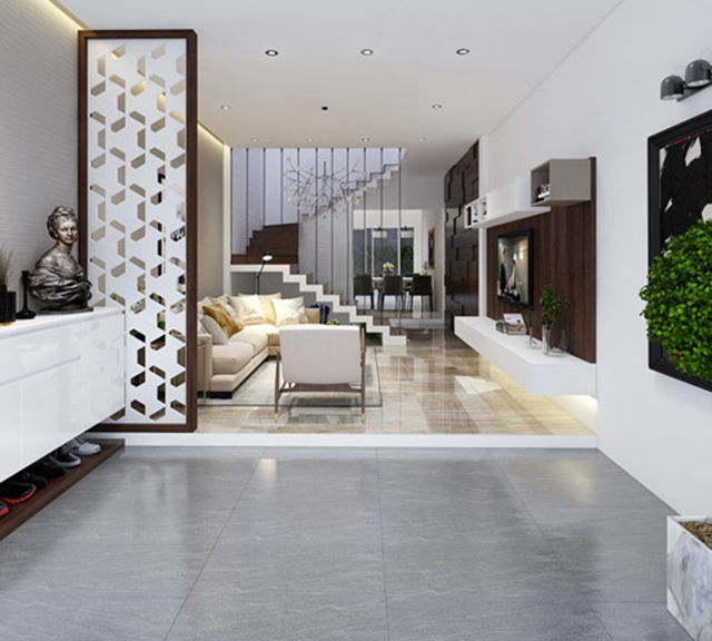Thiết kế nhà liền kề 3 tầng 72m2 ở Dương Nội